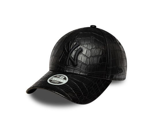 Damen Kappe New Era - MLB PU Pattern 9FORTY - NY Yankees - Black