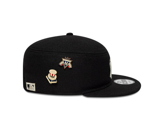 Kappe New Era - MLB IMAGE DROP Pin Pillbox Armycap - NY Yankees - Black