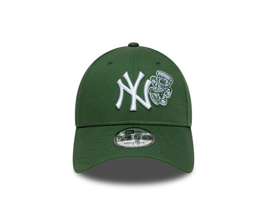 Kappe New Era - MLB Food Icon 9FORTY - NY Yankees - Cilantro Green / Cream