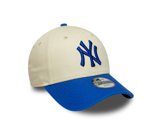Kinder Kappe New Era - MLB Essential 9FORTY - NY Yankees - Cream / Blue