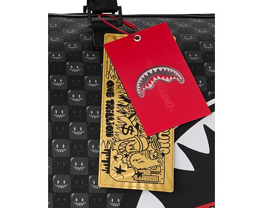 Tasche Sprayground - Sharks In Paris Wtf Bubbly Black Check Duffle