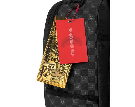 Rucksack Sprayground - Sharks In Paris Wtf Bubbly Black Check Backpack