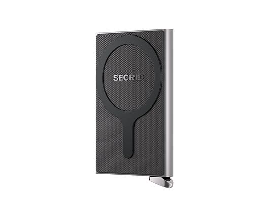 Kartenetui Secrid - Cardprotector Fluted for Magsafe Premium - Silver