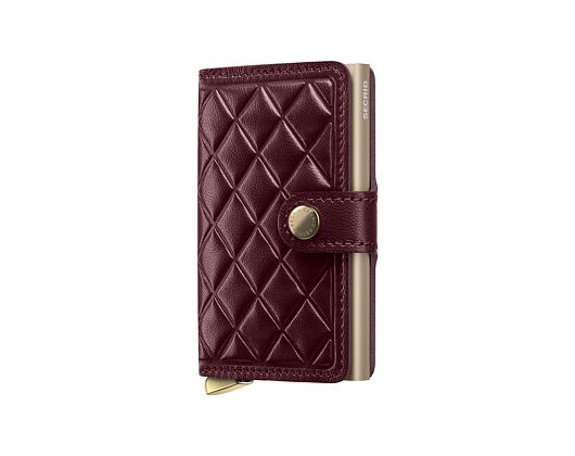 Geldbörse Secrid - Miniwallet Emboss Diamond Premium - Bordeaux