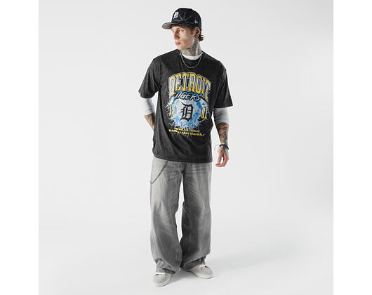 T-Shirt New Era - MLB Lifestyle Graphic Tee - Detroit Tigers - Black