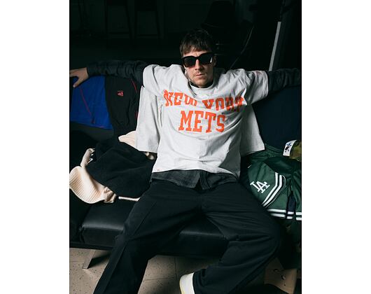 T-Shirt New Era - MLB - NY Mets - Grey