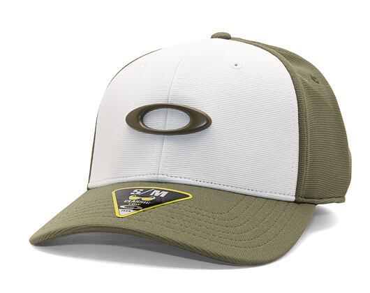 Kappe Oakley - Tincan Cap - Deep Olive/White