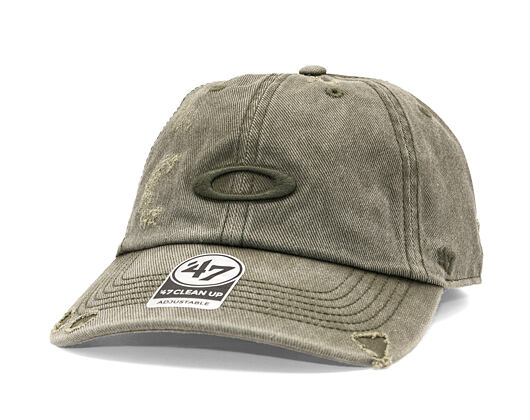 Kappe Oakley - ‘47 Reserve Distressed Cap - Deep Olive