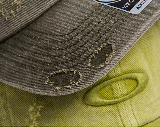 Kappe Oakley - ‘47 Reserve Distressed Cap - Deep Olive