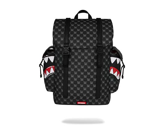 Other - Ručně Sprayground - Sharks In Paris Wtf Bubbly Black Check Monte Carlo
