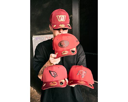 Kappe New Era - NFL 2026 Sideline 9SEVENTY Stretch-Snap - Washington Commanders - Team Color