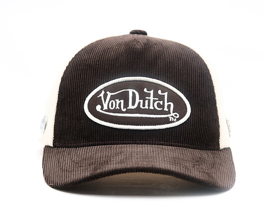 Kappe Von Dutch - Baseball - Corduroy Patch Premium - Brown