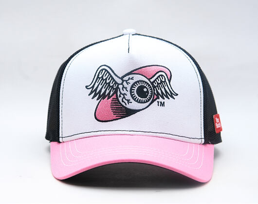 Damen Kappe Von Dutch - Baseball - Embroidery - White / Pink