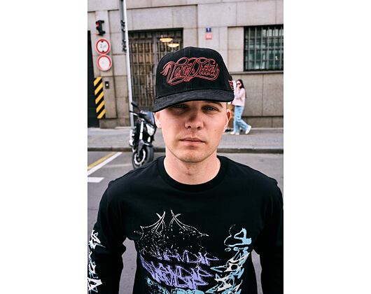 Kappe Von Dutch - Semi Curve - Embroidery Premium - Black