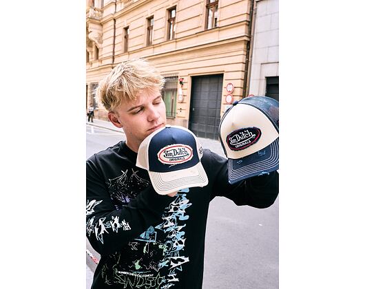 Kappe Von Dutch - Baseball - Vintage Distressed - Black / Grey