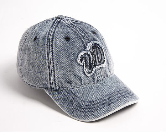 Damen Kappe DAD CAP EN JEAN AVEC PATCH VD A FRANGES