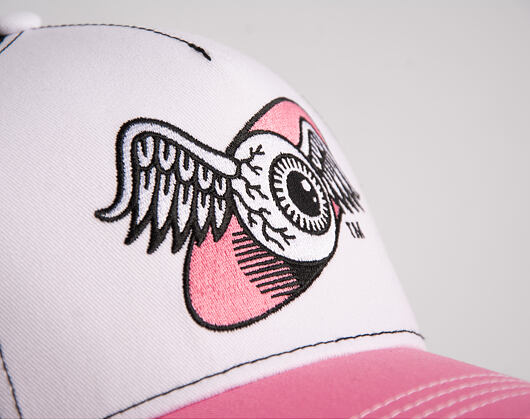 Damen Kappe Von Dutch - Baseball - Embroidery - White / Pink