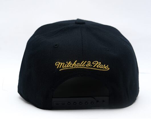 Kappe Mitchell & Ness - NHL Black And Gold Pro Snapback Vntg - Anaheim Ducks - Black