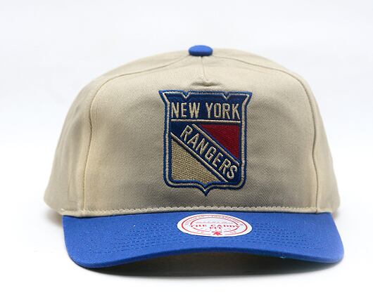Kappe Mitchell & Ness - NHL Retro Roots Deadstock Vntg - New York Rangers - Cream