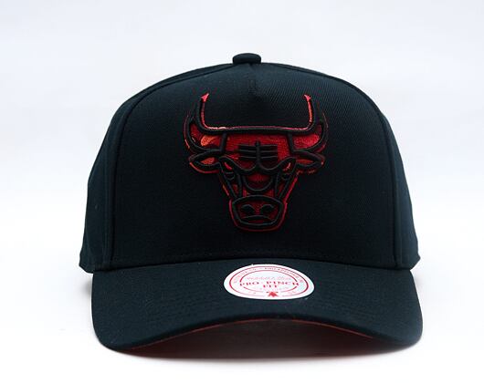 Kappe Mitchell & Ness - NBA 404 Club Camo Pro Snapback - Chicago Bulls - Black