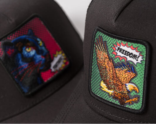 Kappe Goorin - Popart - Freedom Eagle - Black
