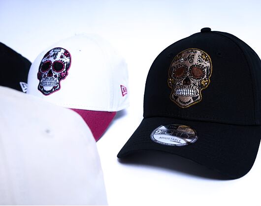 Kappe New Era - Branded Skull Pack 9FORTY - Black