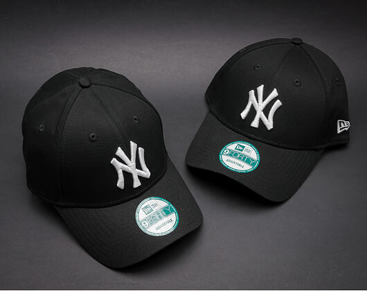 Kappe New Era - MLB Essential 9FORTY - NY Yankees - Black / White