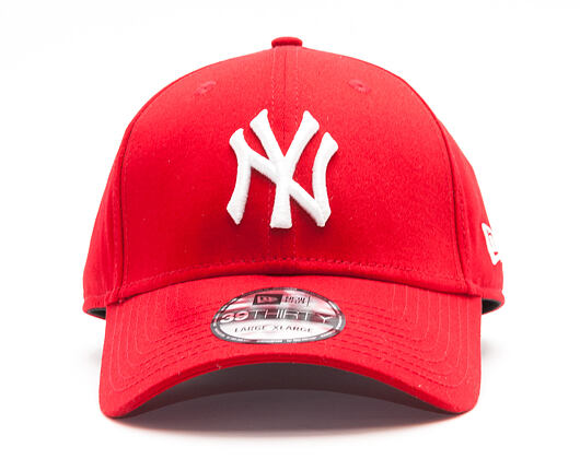 Kappe New Era - MLB Essential 39THIRTY - NY Yankees - Scarlet