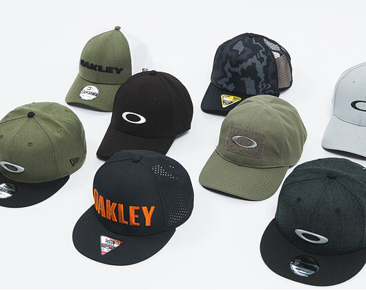 Kappe Oakley Golf Ellipse Hat Jet Black Strapback