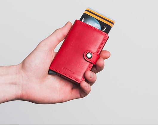 Geldbörse Secrid Miniwallet Original Red/Red