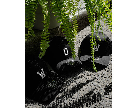 Kappe State of WOW ALPHABET - Charlie Baseball Cap Crown 2 Black/White Strapback