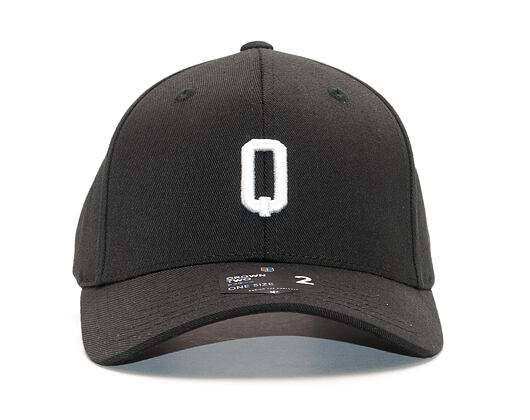 Kappe State of WOW ALPHABET - Quebec Baseball Cap Crown 2 Black/White Strapback