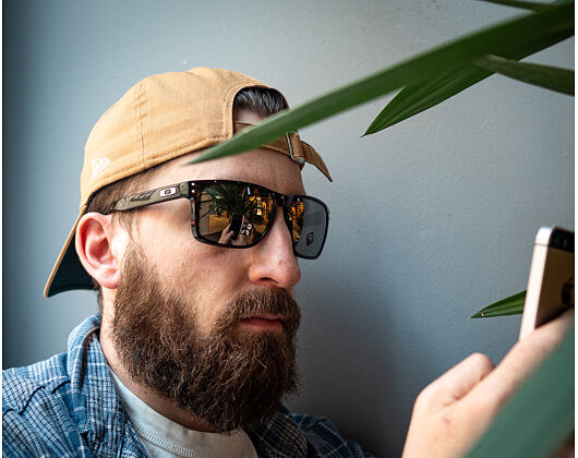 Sonnenbrille Oakley Holbrook Polished Black/Prizm Black OO9102-E155