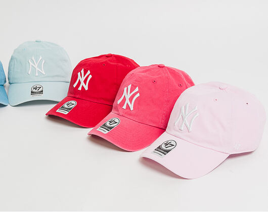 Kappe 47 Brand New York Yankees Clean Up Berry Strapback