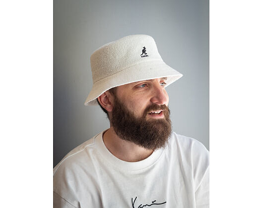 Hut Kangol - Bermuda Bucket - White