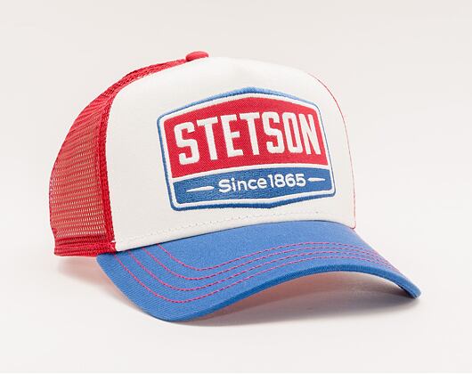 Kappe Stetson - Trucker Cap Gasoline - Blue/White