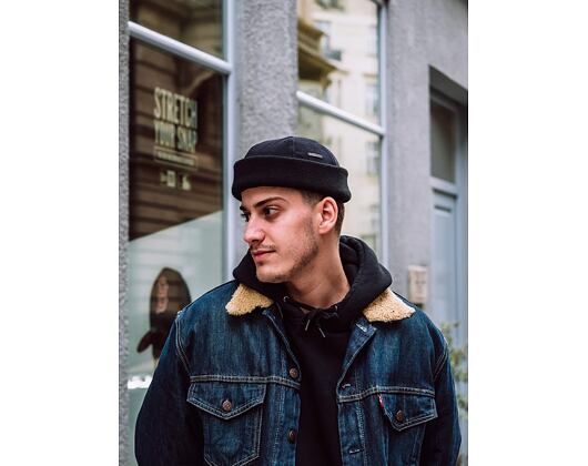 Mütze Stetson Docker Cap Wool/Cashmere Black 8810101