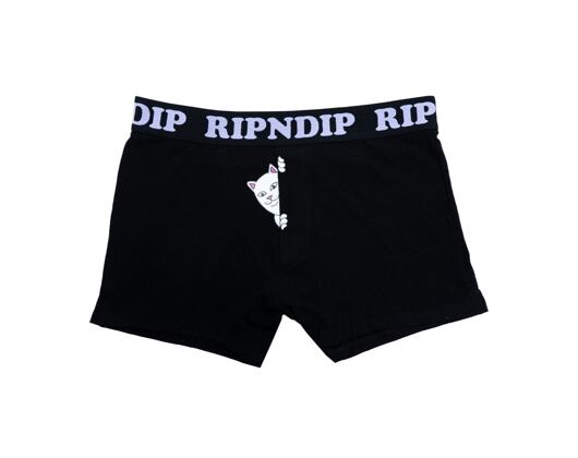 Boxershorts Rip N Dip - RND4608 Peek A Nermal Boxers Black
