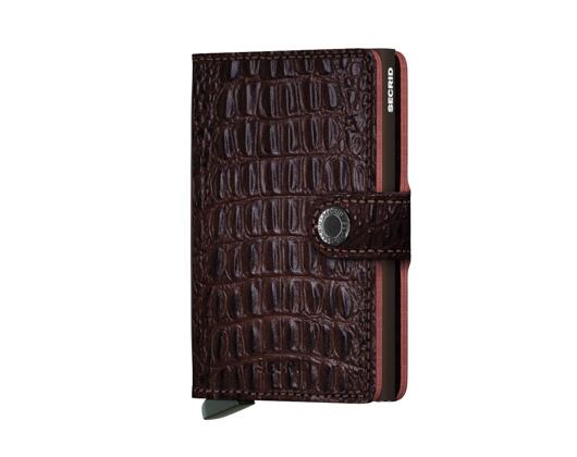 Geldbörse Secrid Miniwallet Nile Brown