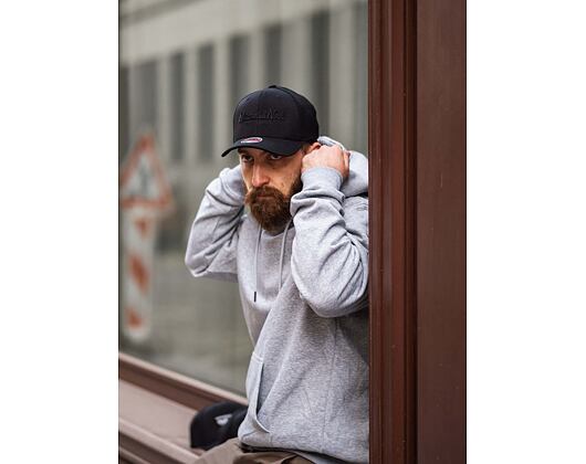 Kappe Mitchell & Ness - Branded Pinscript Classic Red - Black / Black