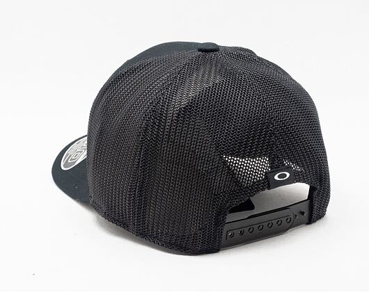 Kappe Oakley SI 110 Snapback Cap Schwarz / Schwarz