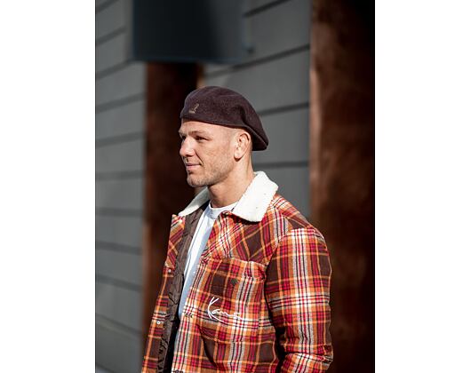 Kangol - 504 Kangol Cap Flatcap - Espresso