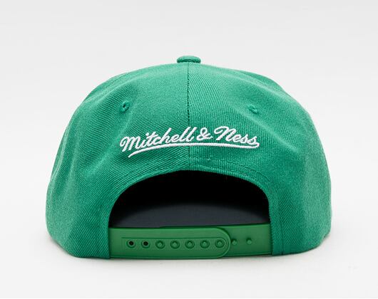 Kappe Mitchell & Ness - NBA Team Ground 2.0 Snapback - Boston Celtics - Green