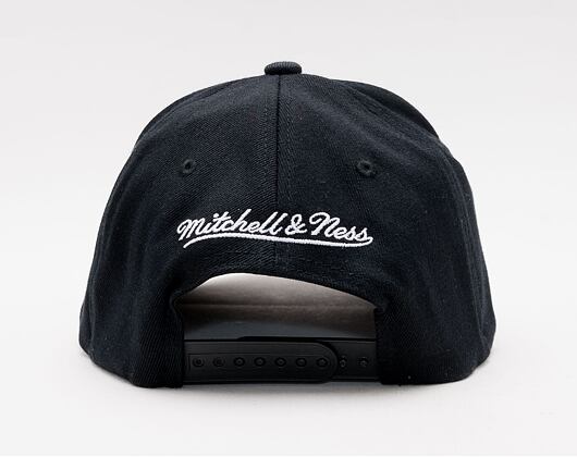 Kappe Mitchell & Ness Team Ground 2.0 Stretch Snapback Brooklyn Nets Black