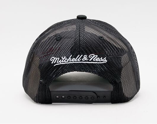 Kappe Mitchell & Ness Essential Trucker Snapback Branded Black