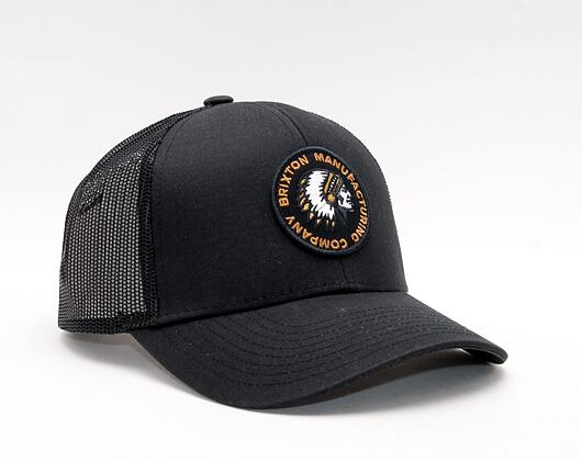 Kappe Brixton Rival Stamp X MP Mesh Cap Black