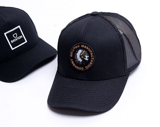 Kappe Brixton Rival Stamp X MP Mesh Cap Black