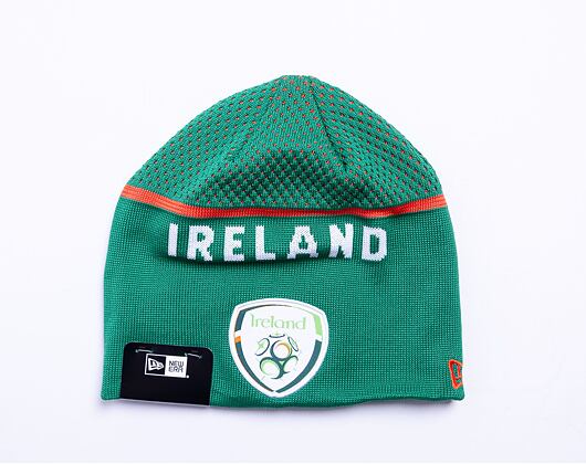Mütze New Era Engineered Skull Beanie Ireland Rugby Green / White