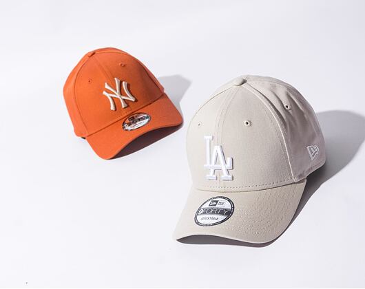 Kappe New Era - MLB Essential 9FORTY - LA Dodgers - Stein / Weiß