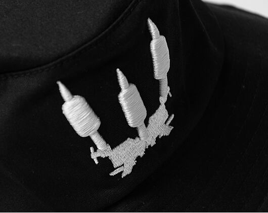 Hut Ari Ink  Crown 3D .2 Flexfit Cotton Twill Bucket Hat Black